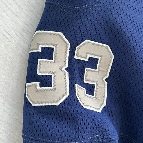 Vintage Ravens Knit 80's #33 Dallas Cowboys NFL JERSEY Size L - Picture 10 of 10